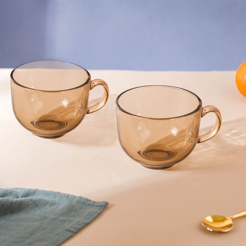 Brown Cup Set of 2