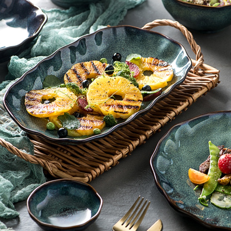 Emerald Long Plate