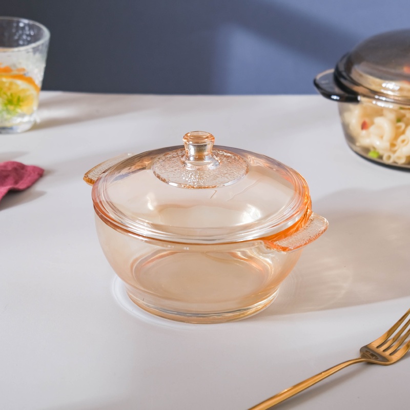 Glass Bowl With Lid