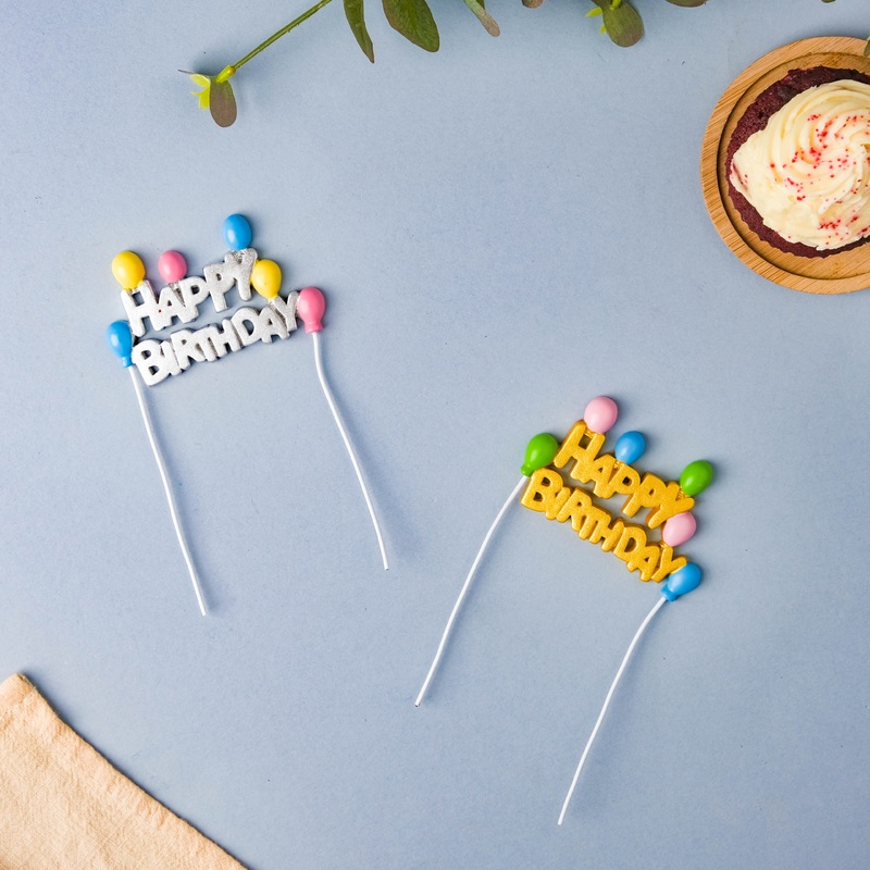 Happy Birthday Cake topper