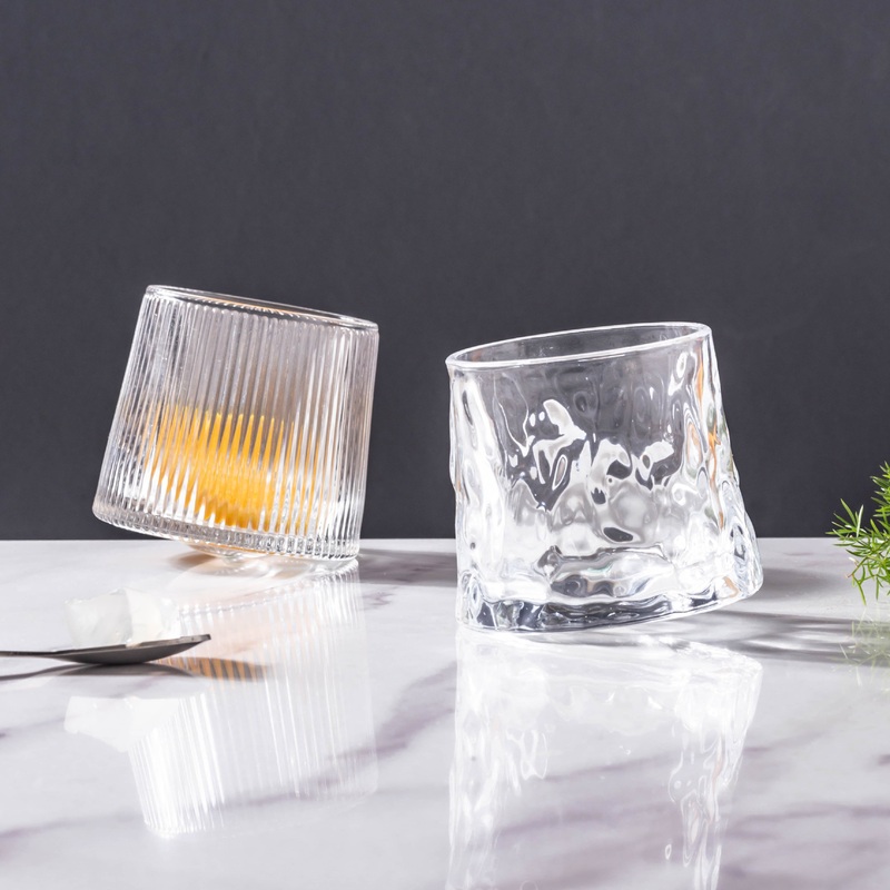 Rotating Glass Set of 2
