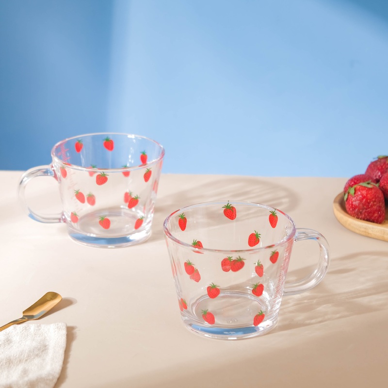 Strawberry Measuring Cup Set of 2