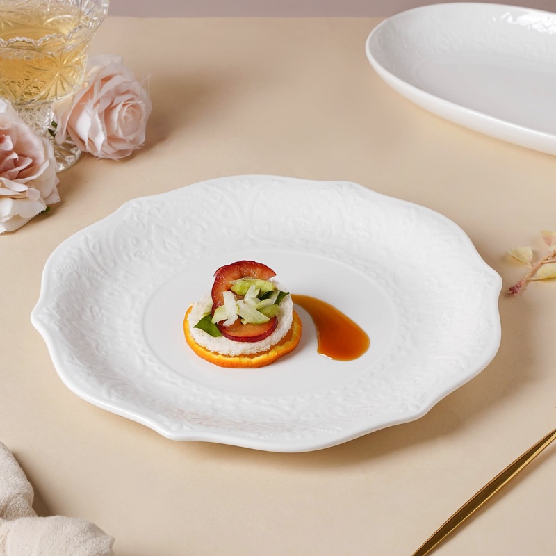 Serena Lily White Dinner Plate 10.5 Inch