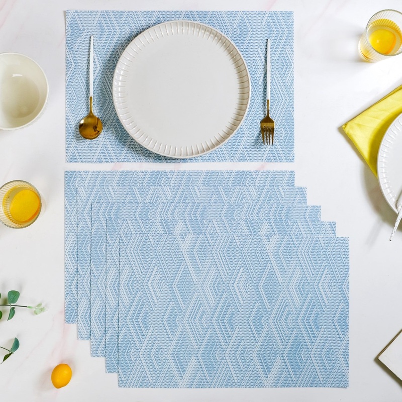Set Of 6 Sea Waves Placemats