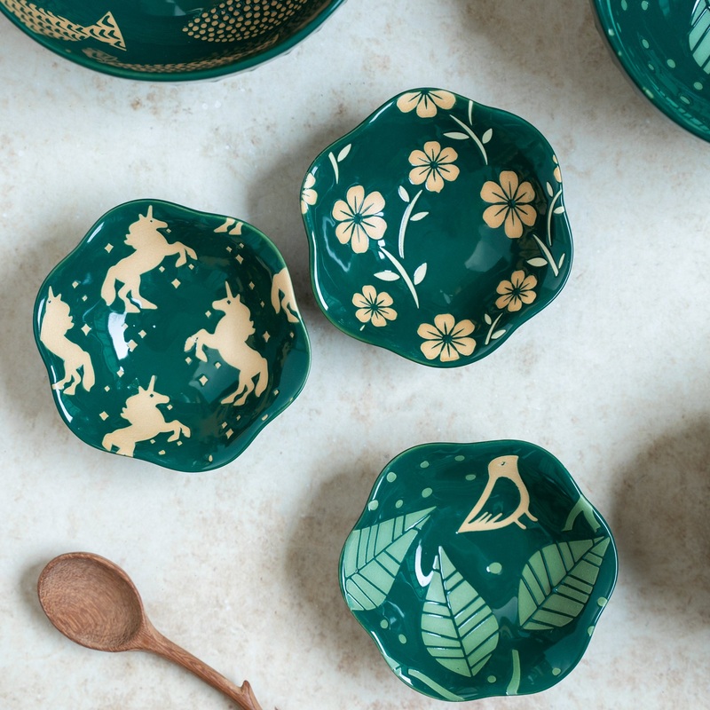 Small Plate Green