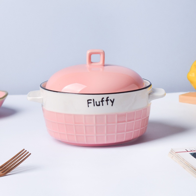 Think Pink Textured Casserole