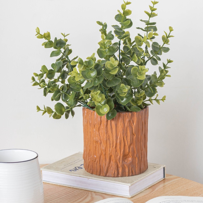 Bark Caramel Vase