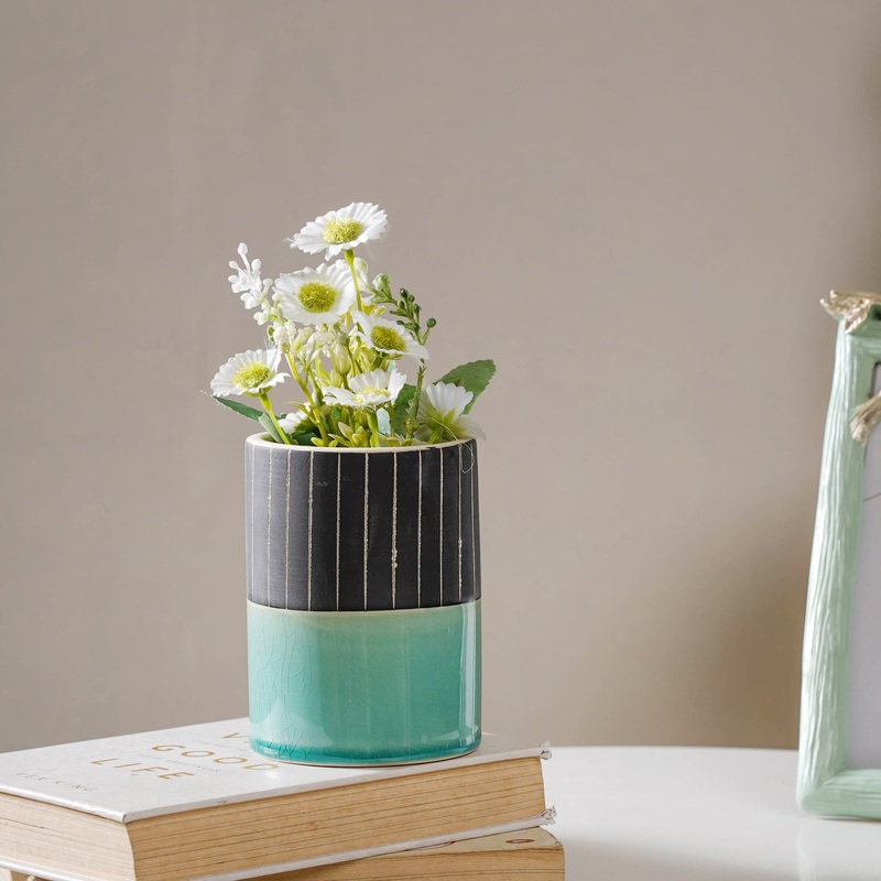 Blue Flower Pot