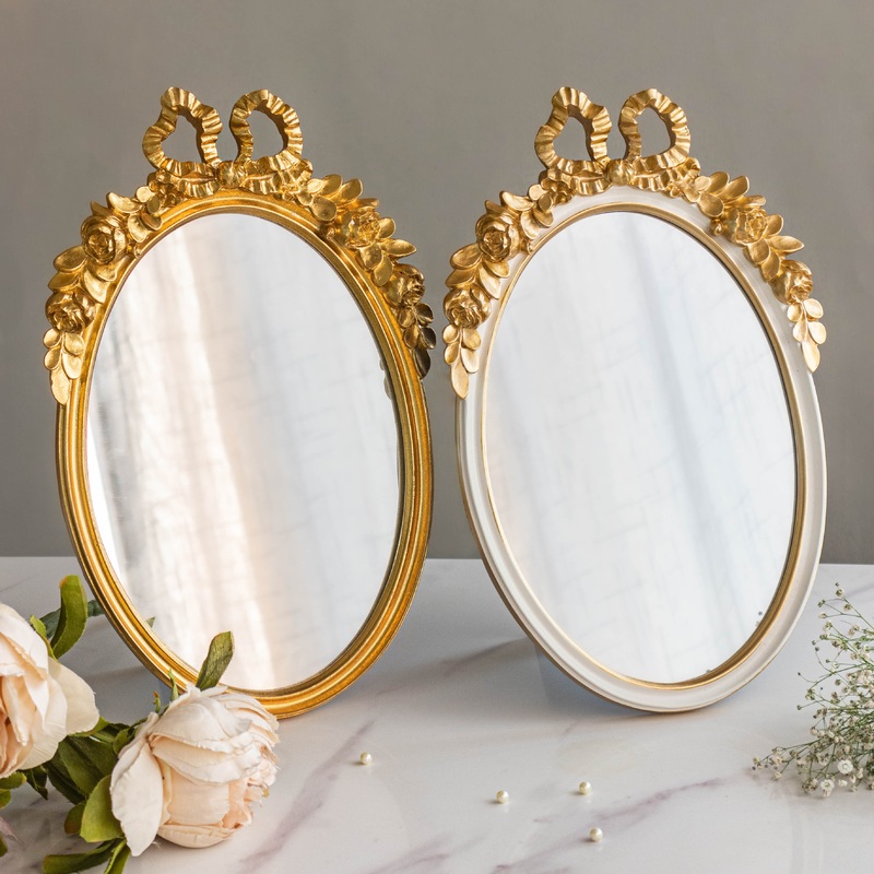 Bow Gold Mirror
