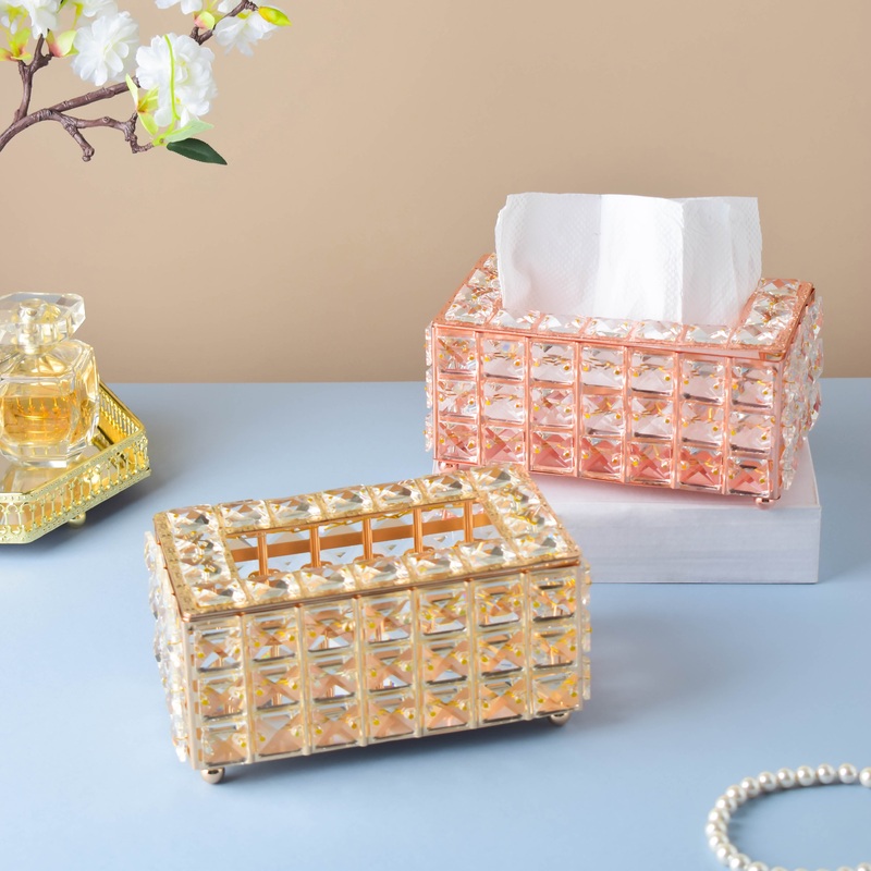 Crystal Tissue Box