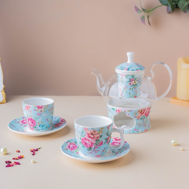 JARDIN Blue Tea Set