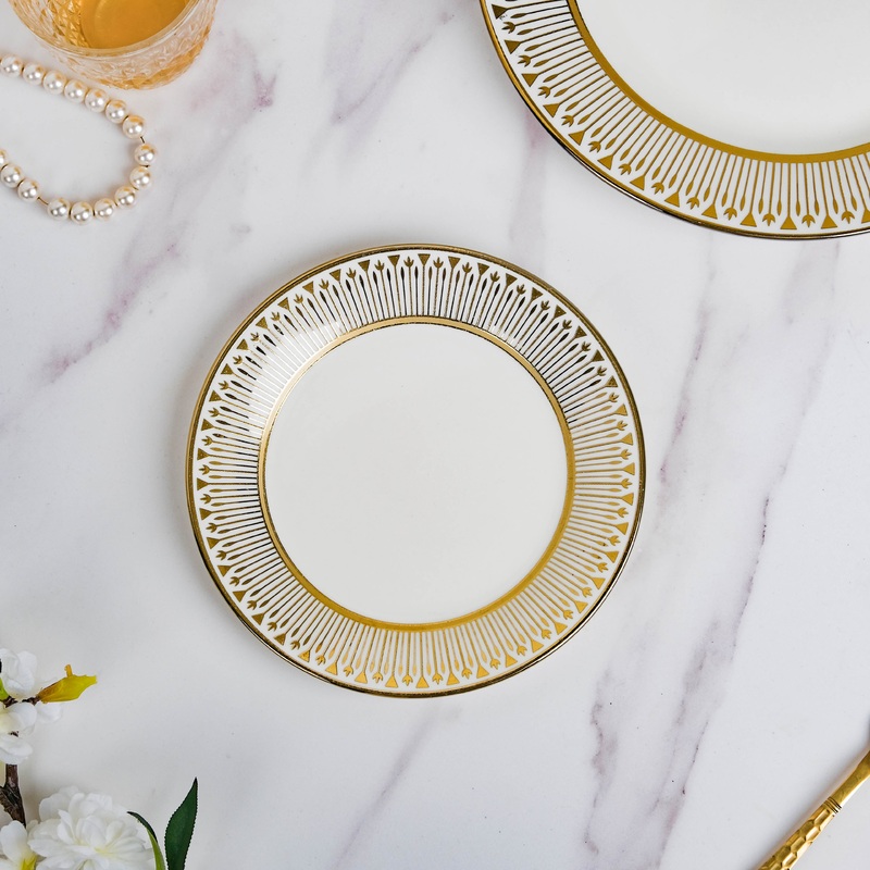 Aurelea Abstract Snack Plate