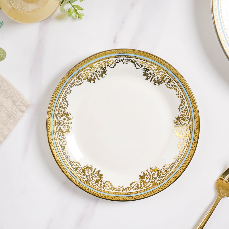 Aurelea Floral Salad Plate