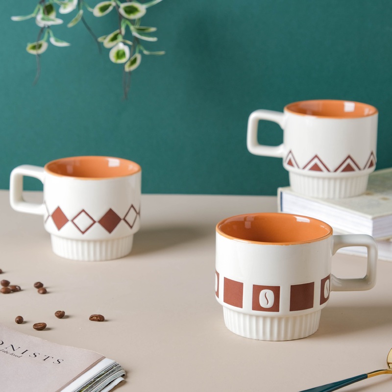 Beige Coffee Mug