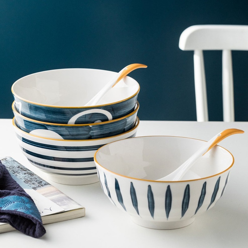 Ceramic Serving Bowls Nitori 1600 ml