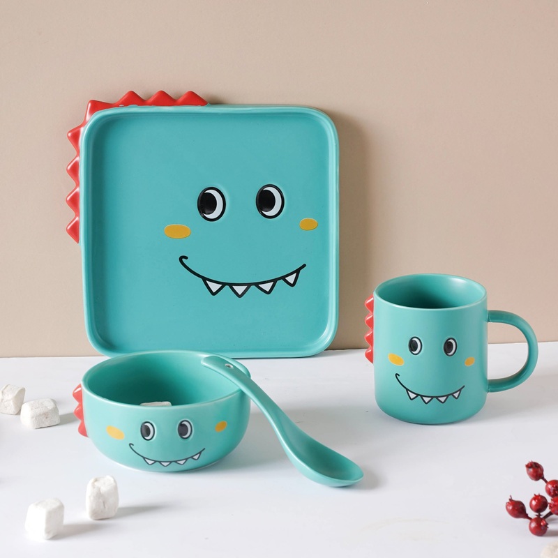 Green Dino Meal Set