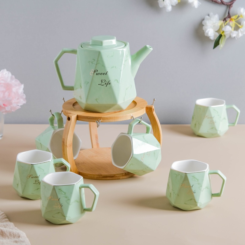 Mint Green Tea Set