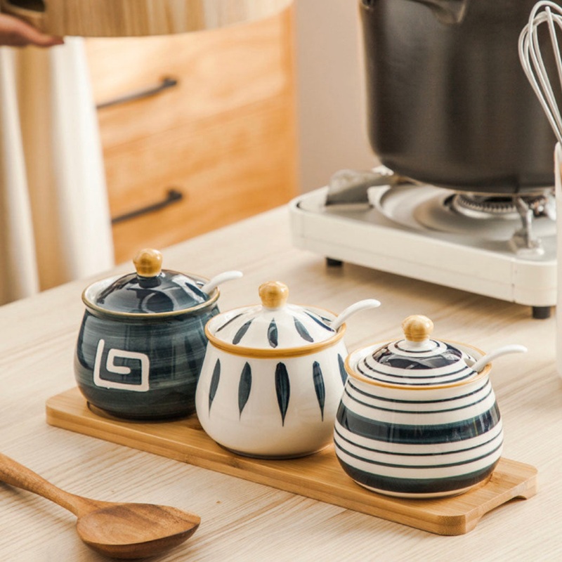 Nitori Seasoning Jar Set of 3