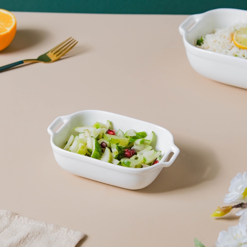Pristine White Baking Dish Small