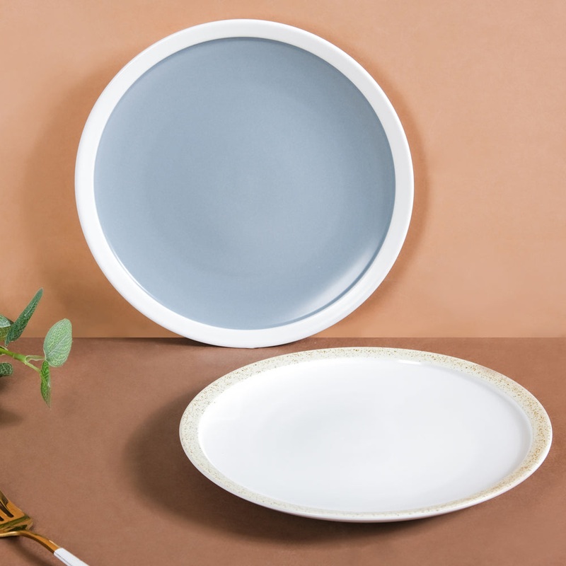 Round Breakfast Plate