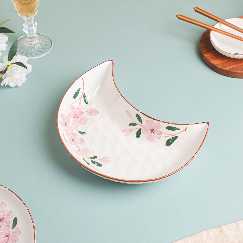 Sakura Moon Plate