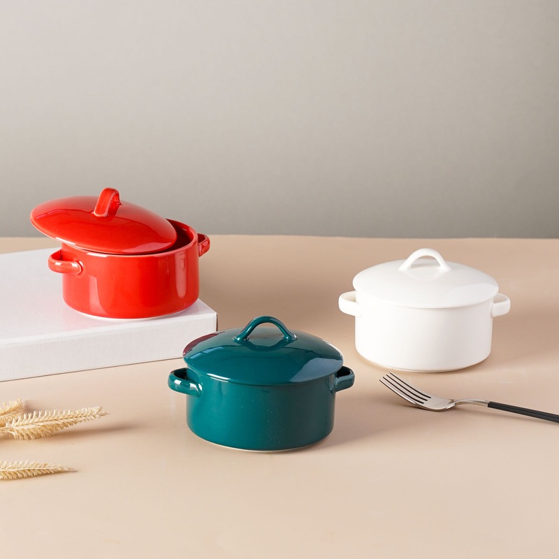Toujours Dessert Bowl With Lid