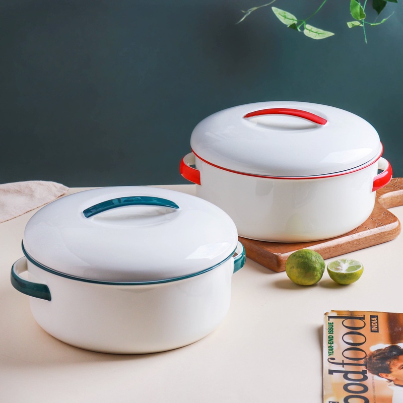 Toujours Serving Bowl With Lid