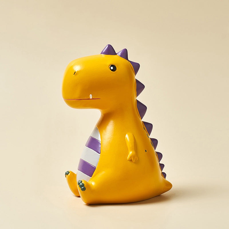 Yellow Dino Decor