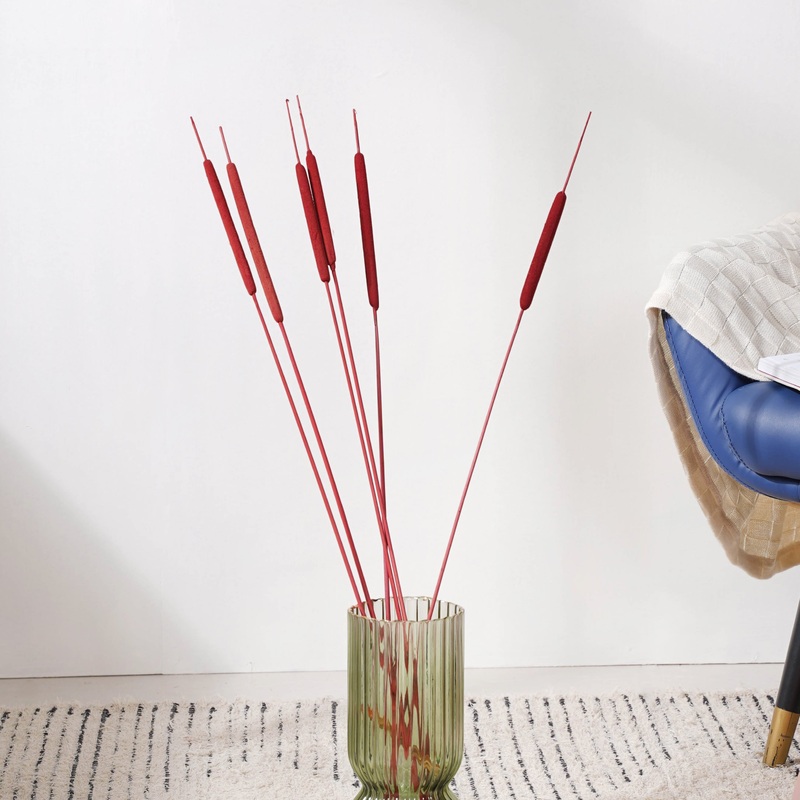 Cattail Stem Red