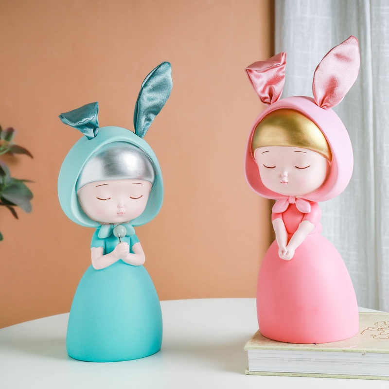 Curved Fairy Decor Showpiece