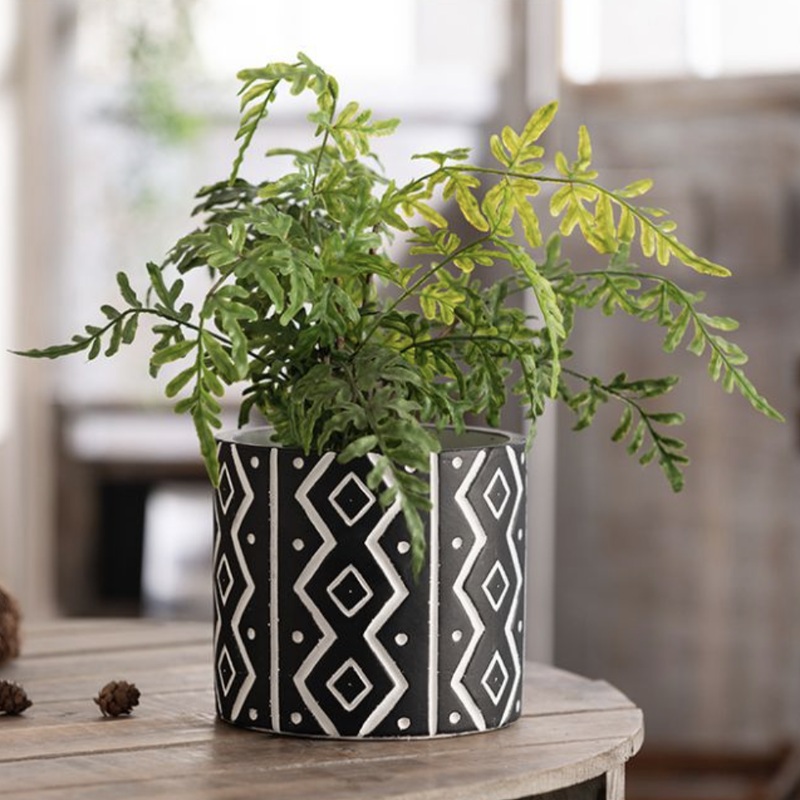 Diamond Zigzag Planter Large