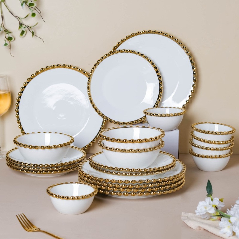 Elysian 21 Piece Dinner Set For 6