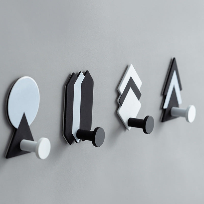 Geometric Black and White Hook