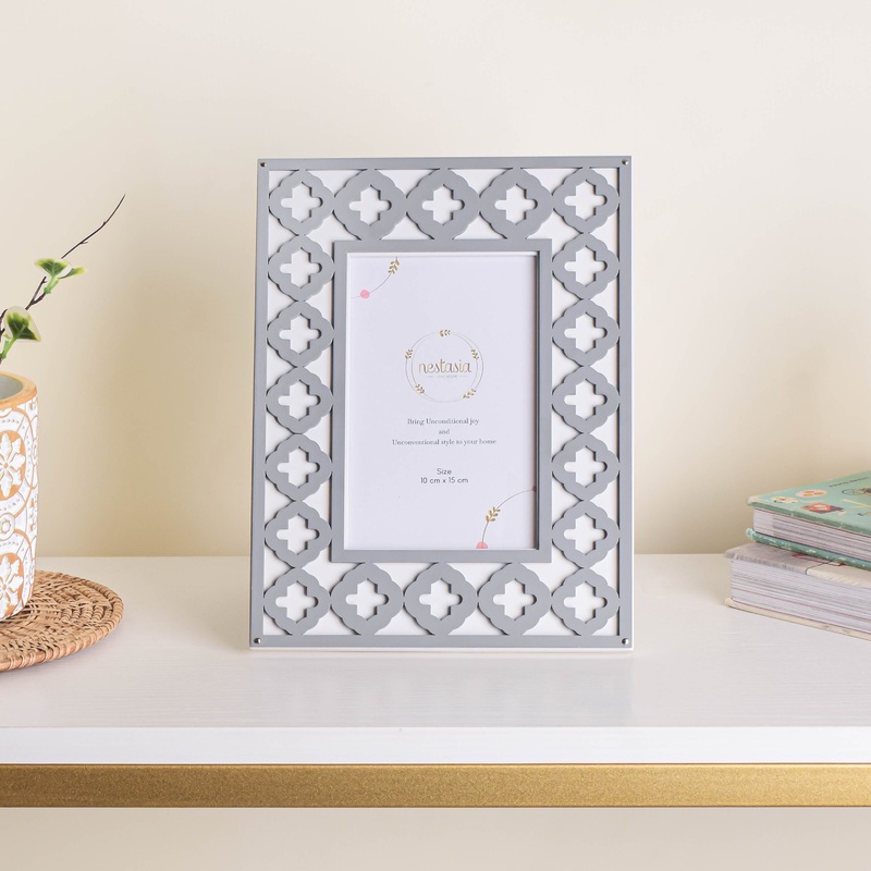 Geometric Pattern Photo Frame