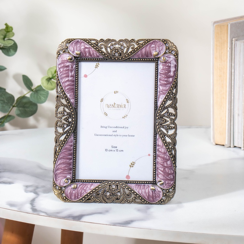 Purple Decorative Photo Frame