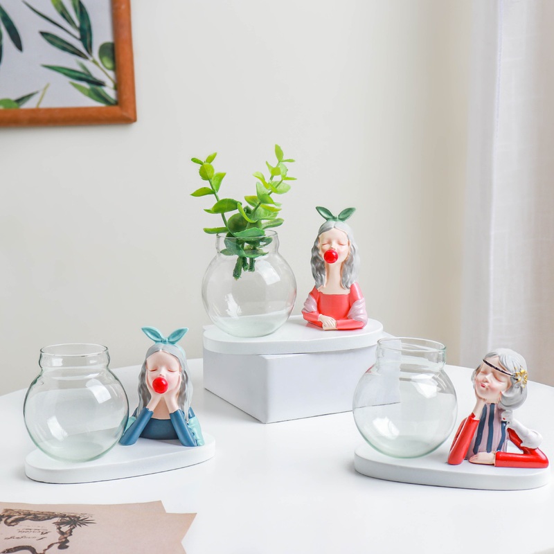 Vintage Figure Vase