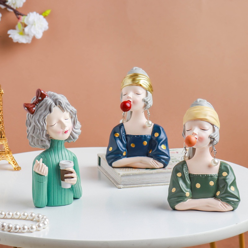 Vintage Lady Decor Object