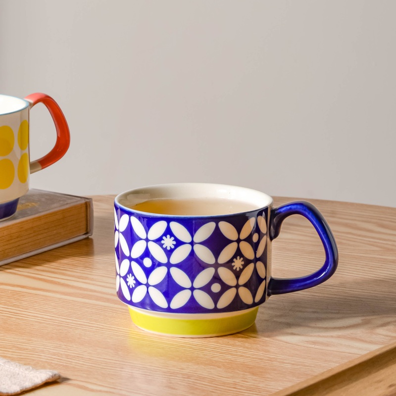 Blue And White Cup