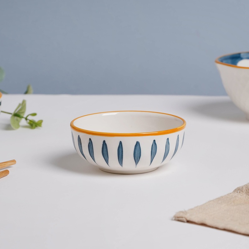 Nitori Teardrop Ceramic Dip Bowl