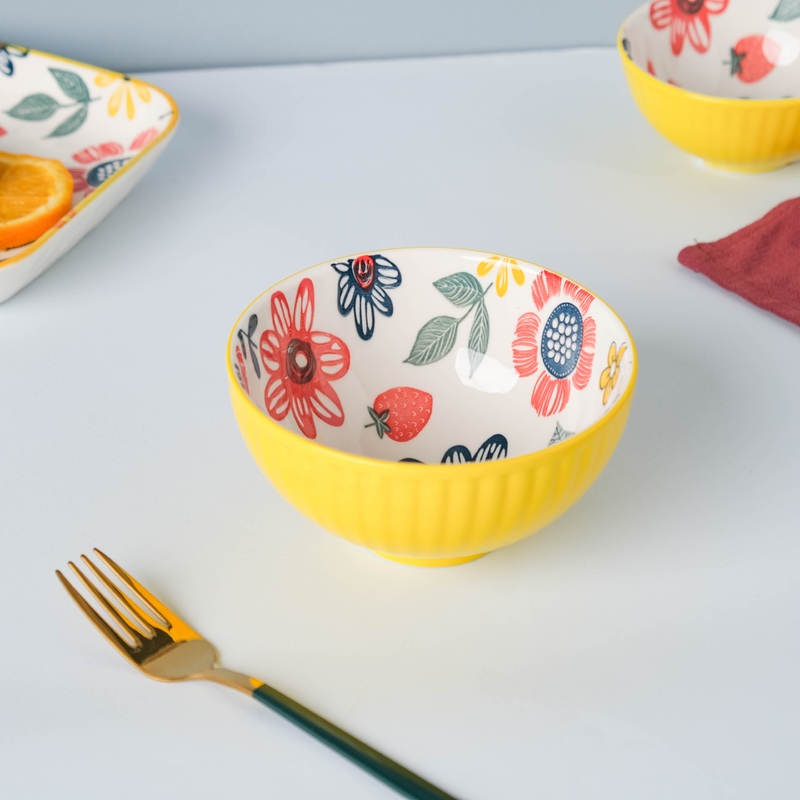 Spring Floral Salad Bowl Small 300 ml