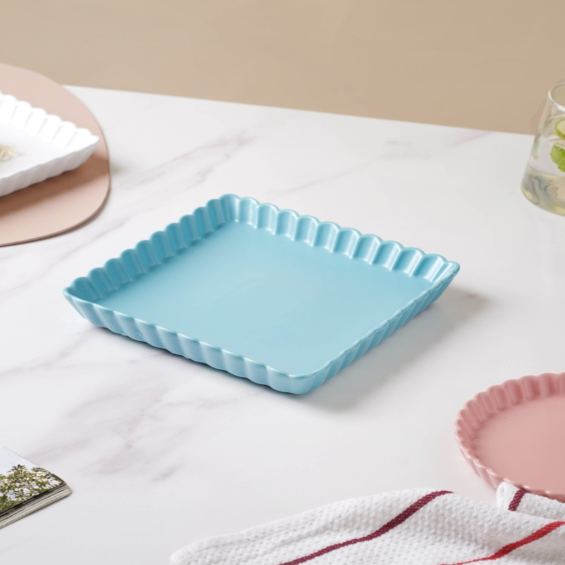Blue Muffin Square Baking Tray 8 Inch