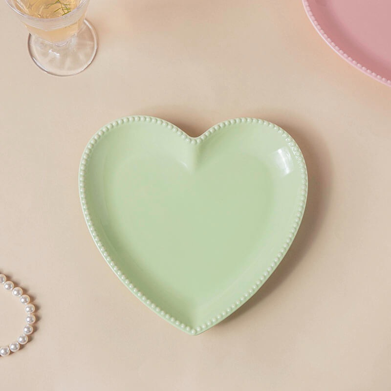 Green Goblet Snack Plate