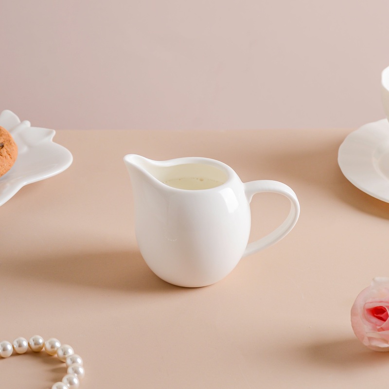 Riona Ceramic Creamer White