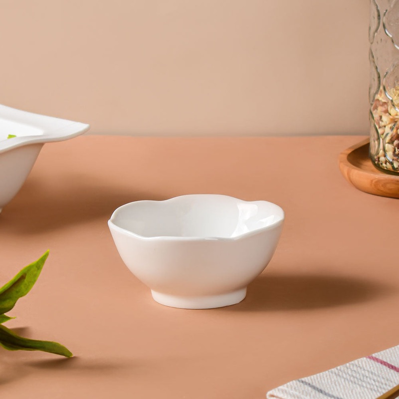 Riona Flower Ceramic Dip Bowl
