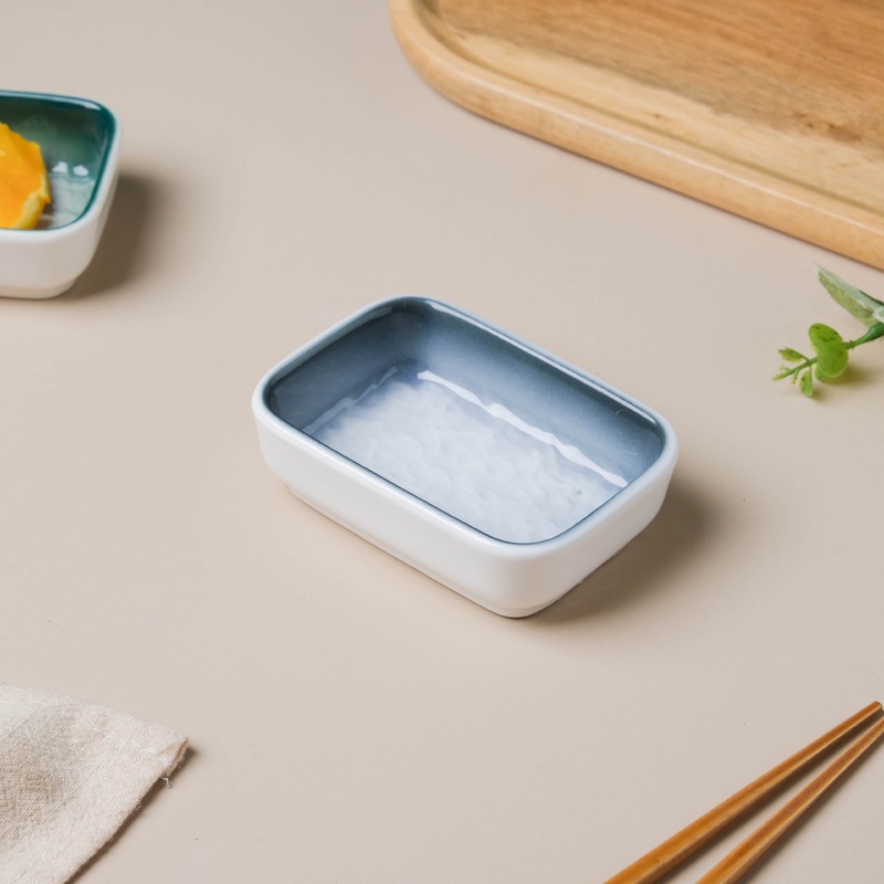 Rustic Blue Dip Bowl