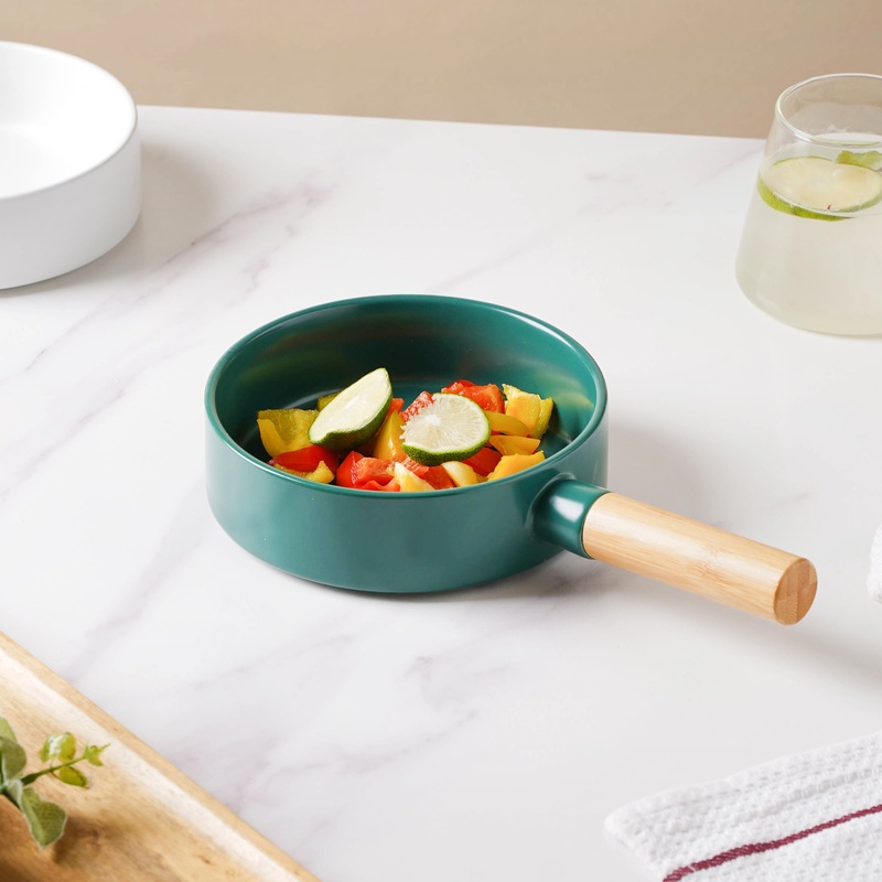 Teal Tantrum Baking Pan With Handle