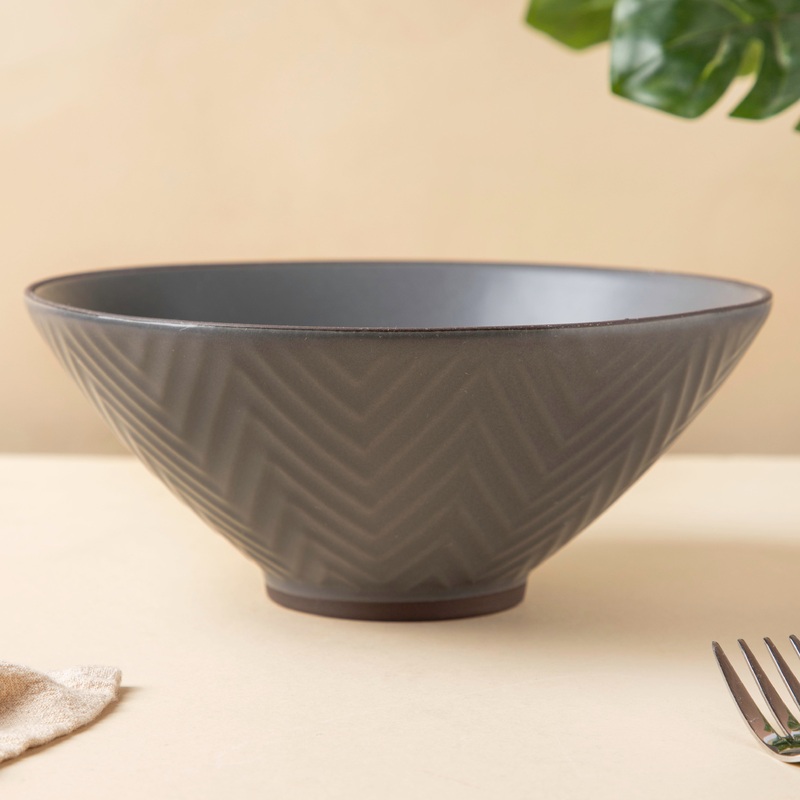 Asphalt Grey Ramen Bowl 800 ml