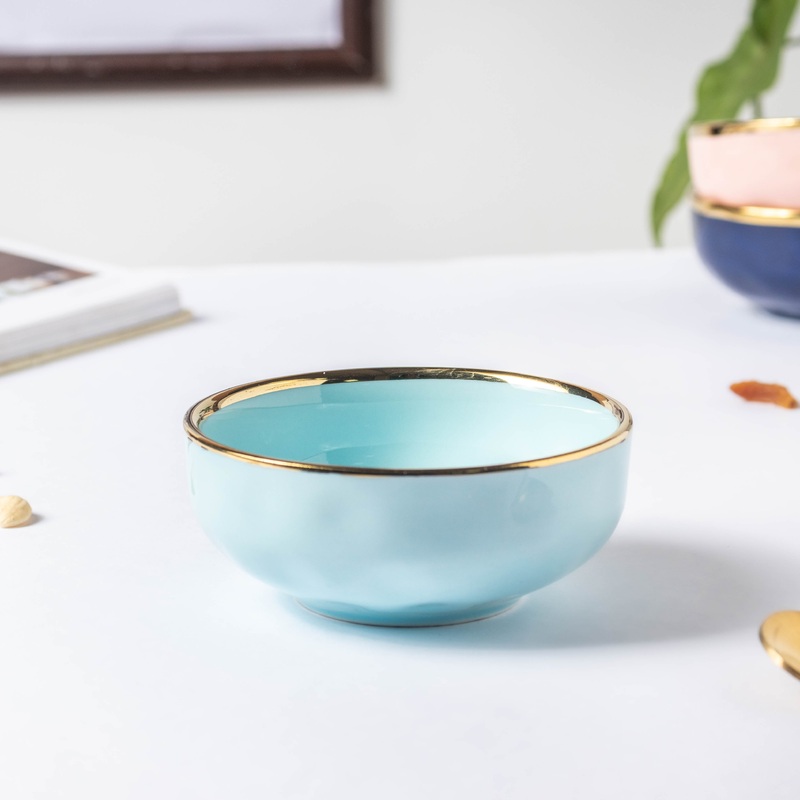 Blue Jay Ceramic Dip Bowl