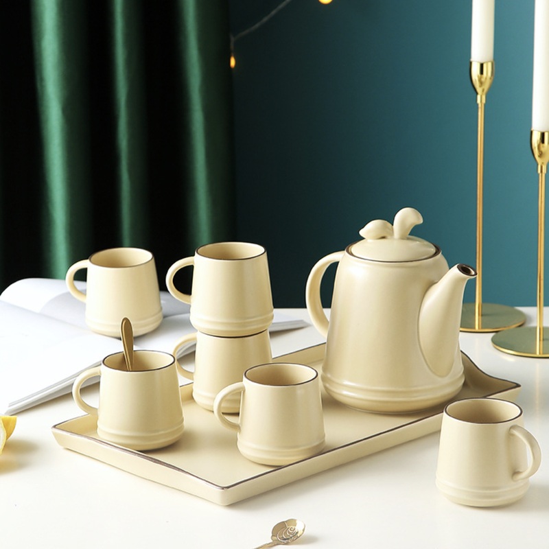 Crme De La Crme Ceramic Teaware Set Of 6