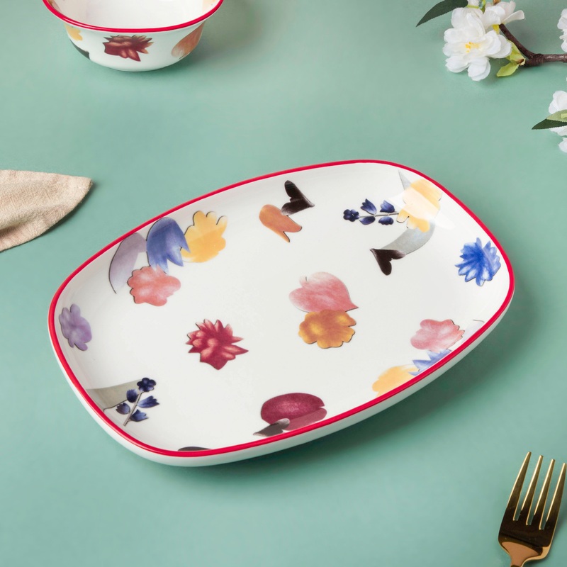 Florista Long Plate 10 Inch